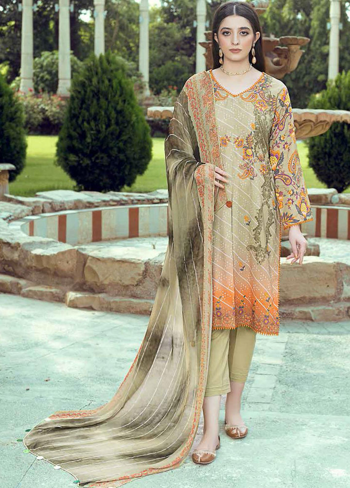 Signature Prints By Charizma Printed Lawn Suits Unstitched 3 Piece CRZ22SP CSP-11 - Summer Collection
