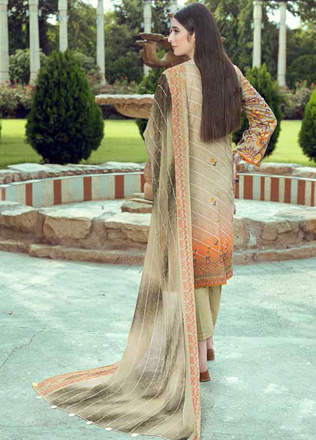 Signature Prints By Charizma Printed Lawn Suits Unstitched 3 Piece CRZ22SP CSP-11 - Summer Collection