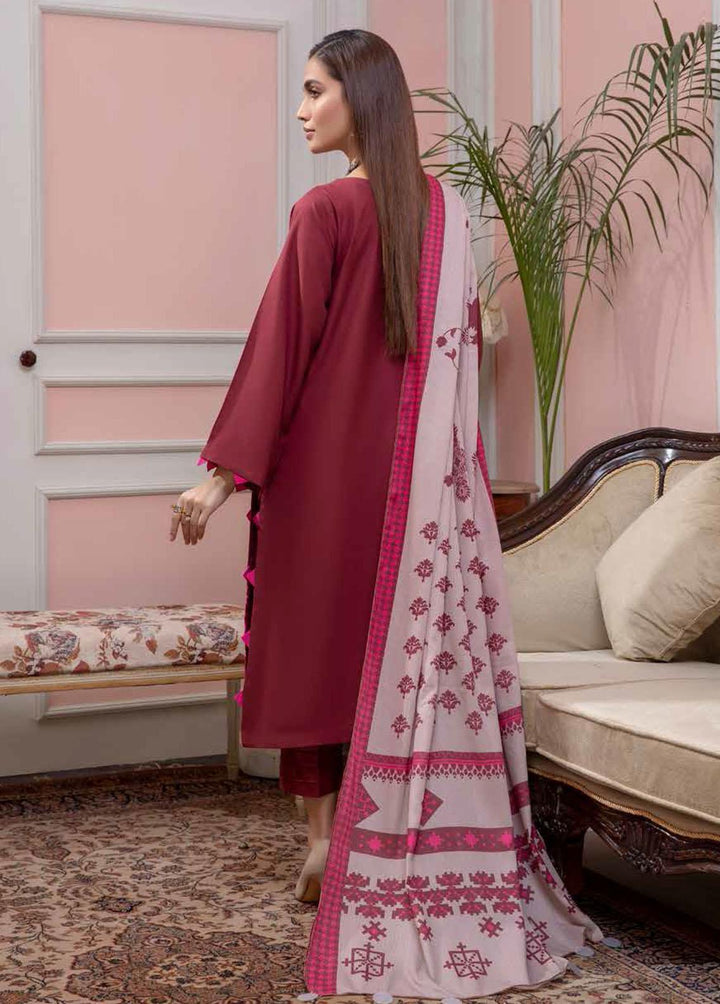 Charizma Embroidered Marina Suits Unstitched 3 Piece CRZ21SS CMW / 02 - Winter Collection