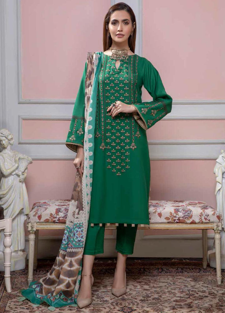 Charizma Embroidered Marina Suits Unstitched 3 Piece CRZ21SS CMW / 05 - Winter Collection