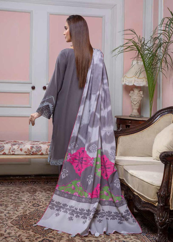 Charizma Embroidered Marina Suits Unstitched 3 Piece CRZ21SS CMW / 06 - Winter Collection