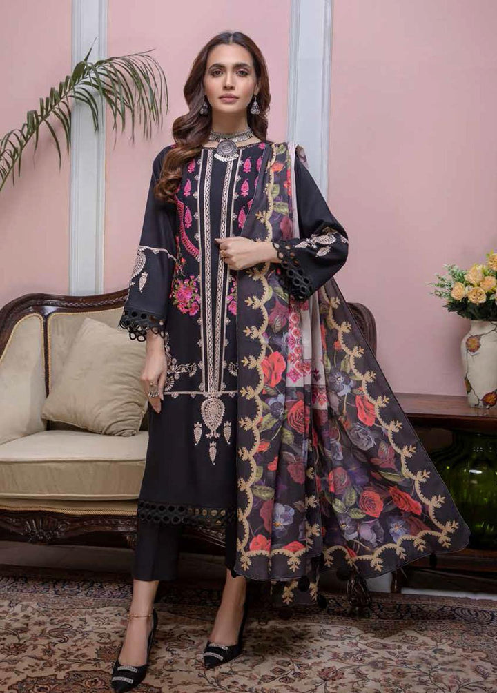 Charizma Embroidered Marina Suits Unstitched 3 Piece CRZ21SS CMW / 09 - Winter Collection