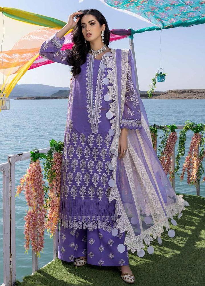 Charizma Embroidered Lawn Suits Unstitched 3 Piece CRZ22SS CFL-02 - Summer Collection