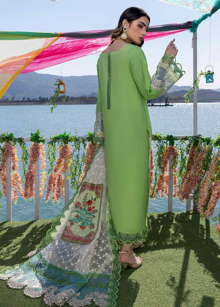 Charizma Embroidered Lawn Suits Unstitched 3 Piece CRZ22SS CFL-04 - Summer Collection