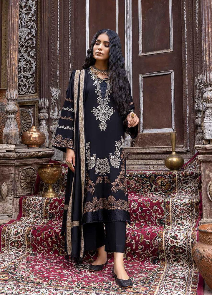 Signature Series By Charizma Embroidered Leather Peach Suits Unstitched 3 Piece CRZ22LP CSS-01 - Winter Collection