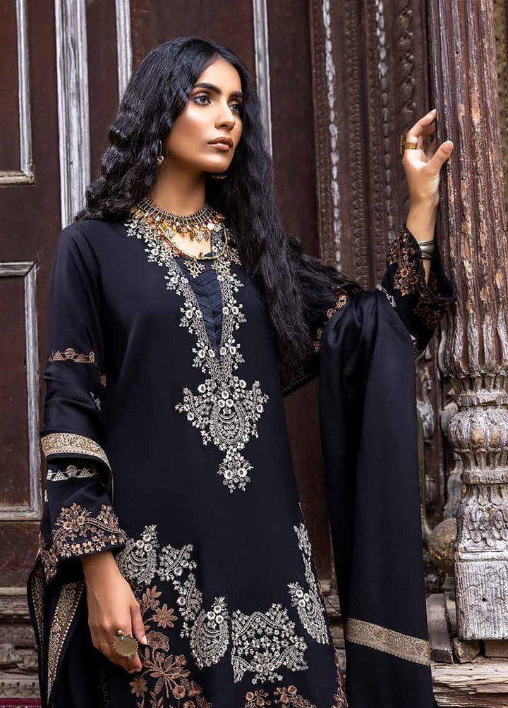 Signature Series By Charizma Embroidered Leather Peach Suits Unstitched 3 Piece CRZ22LP CSS-01 - Winter Collection