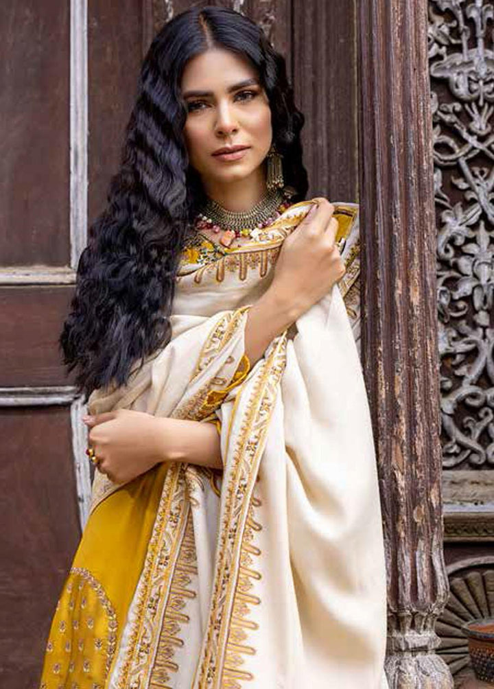 Signature Series By Charizma Embroidered Leather Peach Suits Unstitched 3 Piece CRZ22LP CSS-02 - Winter Collection