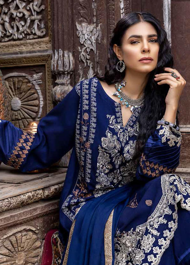 Signature Series By Charizma Embroidered Leather Peach Suits Unstitched 3 Piece CRZ22LP CSS-03 - Winter Collection