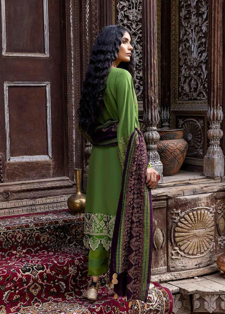 Signature Series By Charizma Embroidered Leather Peach Suits Unstitched 3 Piece CRZ22LP CSS-04 - Winter Collection