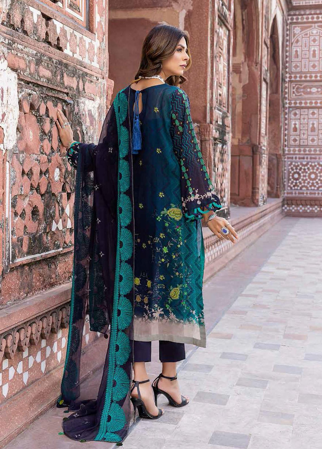 Swiss Miss By Charizma Embroidered Swiss Voile Suits Unstitched 3 Piece CRZ22SM CSM 01 - Summer Collection