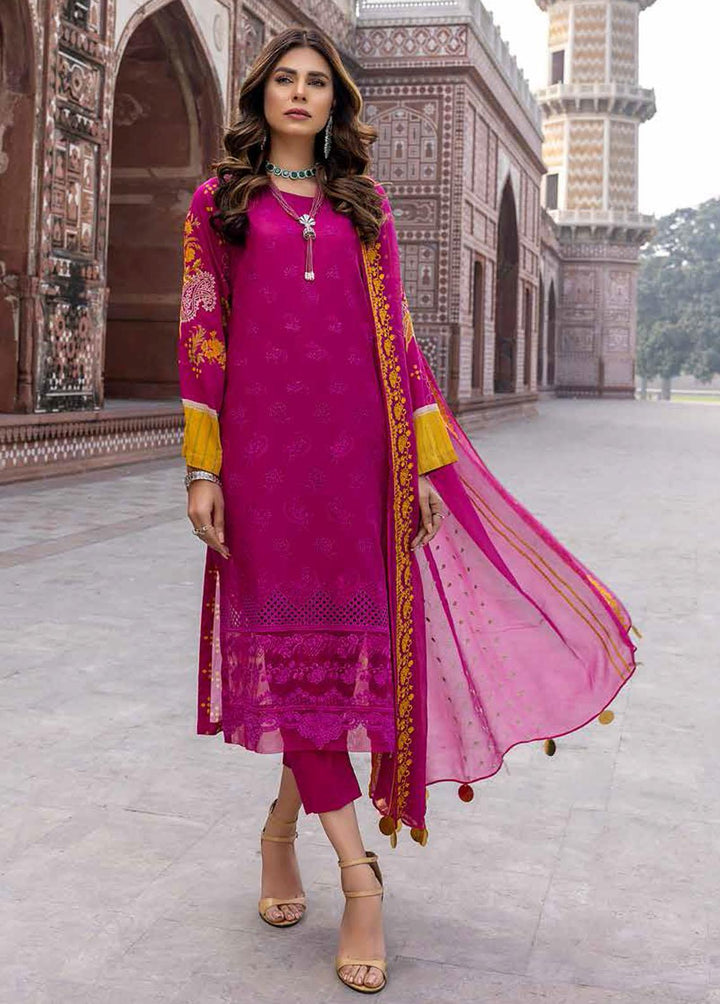 Swiss Miss By Charizma Embroidered Swiss Voile Suits Unstitched 3 Piece CRZ22SM CSM 03 - Summer Collection