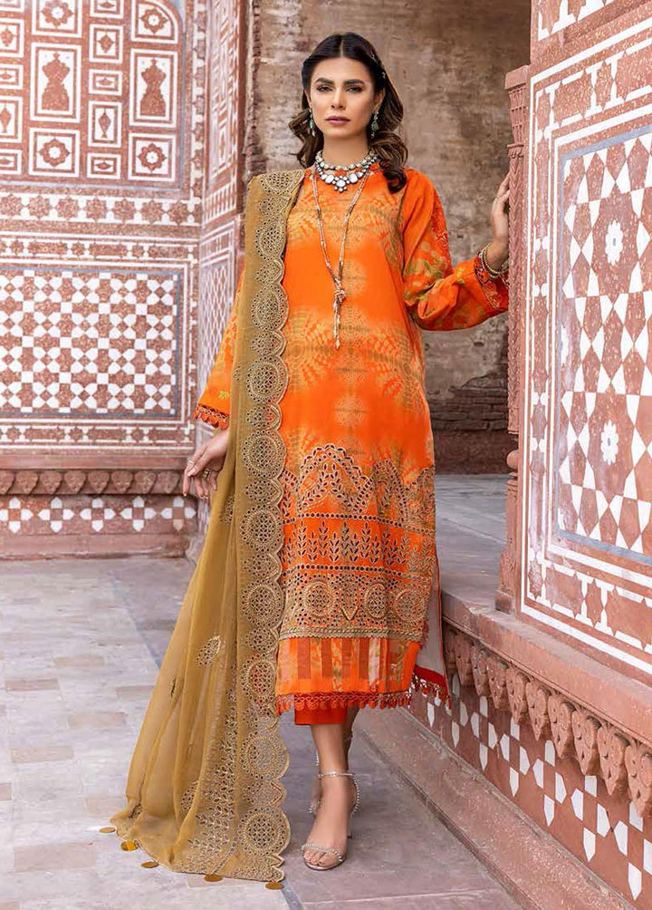 Swiss Miss By Charizma Embroidered Swiss Voile Suits Unstitched 3 Piece CRZ22SM CSM 05 - Summer Collection