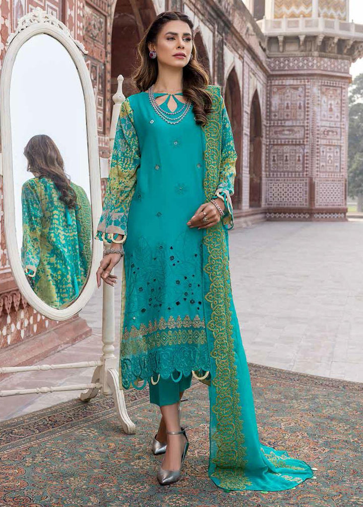 Swiss Miss By Charizma Embroidered Swiss Voile Suits Unstitched 3 Piece CRZ22SM CSM 06 - Summer Collection