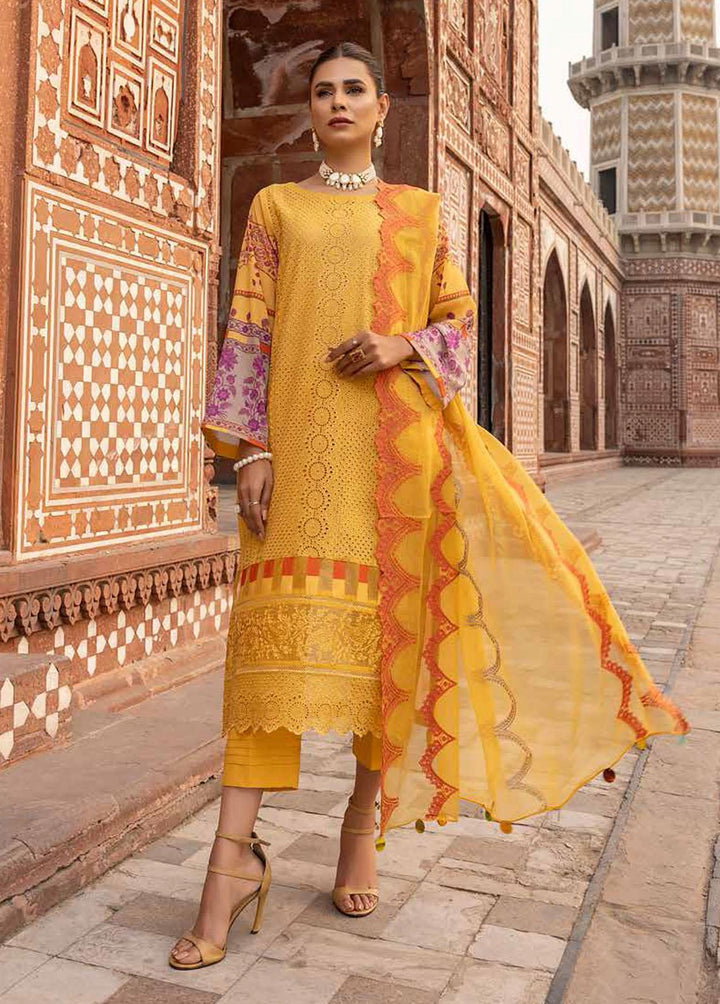 Swiss Miss By Charizma Embroidered Swiss Voile Suits Unstitched 3 Piece CRZ22SM CSM 08 - Summer Collection