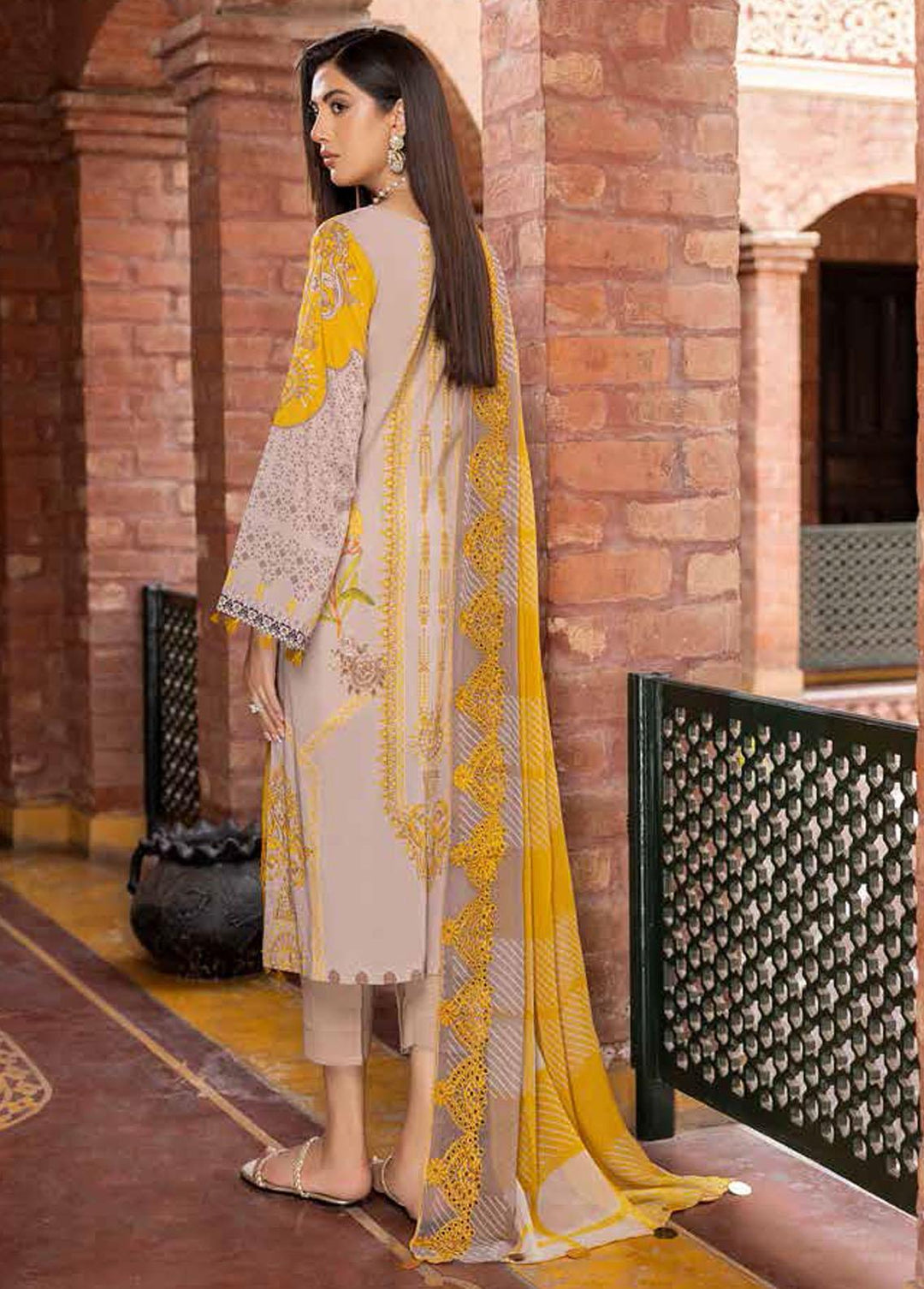 Swiss Miss By Charizma Embroidered Swiss Voile Suits Unstitched 3 Piece CRZ23SM CSM-04 - Summer Collection