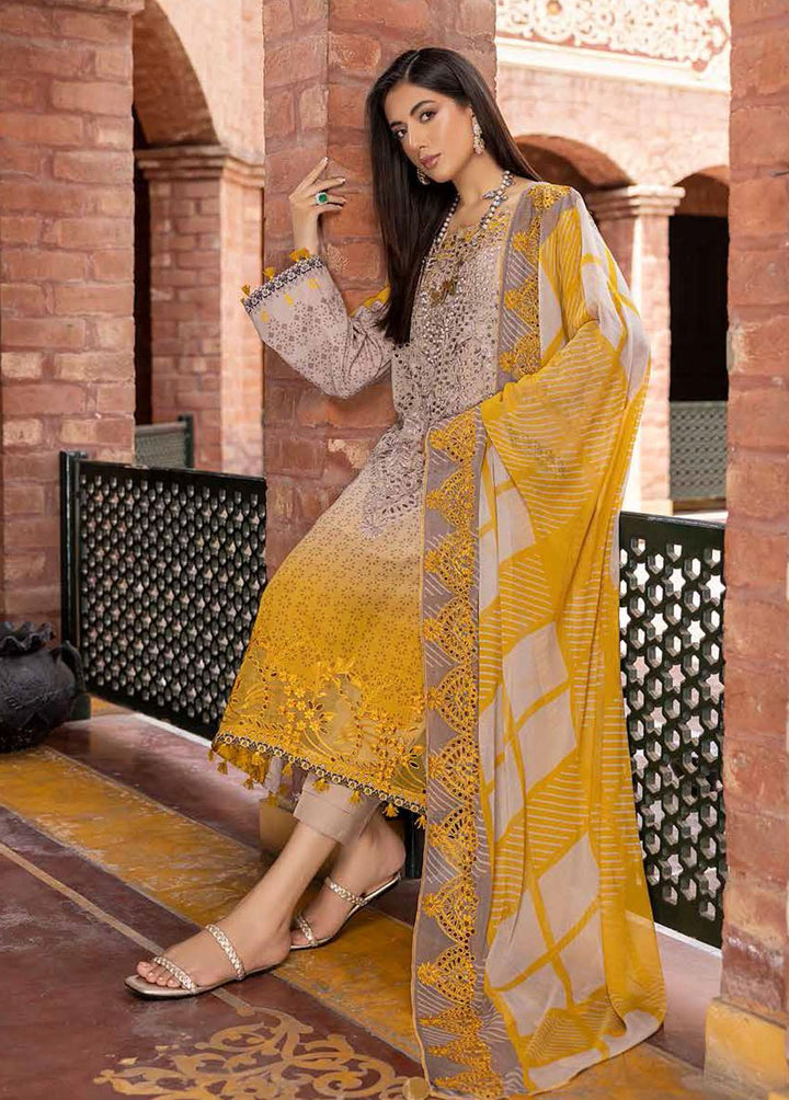 Swiss Miss By Charizma Embroidered Swiss Voile Suits Unstitched 3 Piece CRZ23SM CSM-04 - Summer Collection