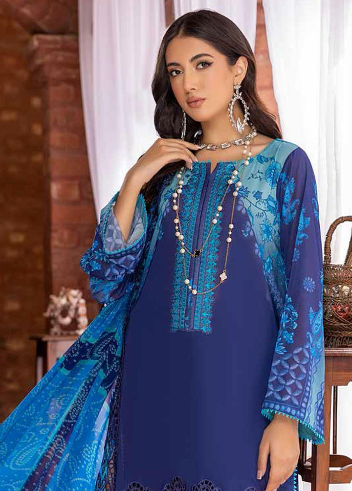 Swiss Miss By Charizma Embroidered Swiss Voile Suits Unstitched 3 Piece CRZ23SM CSM-05 - Summer Collection