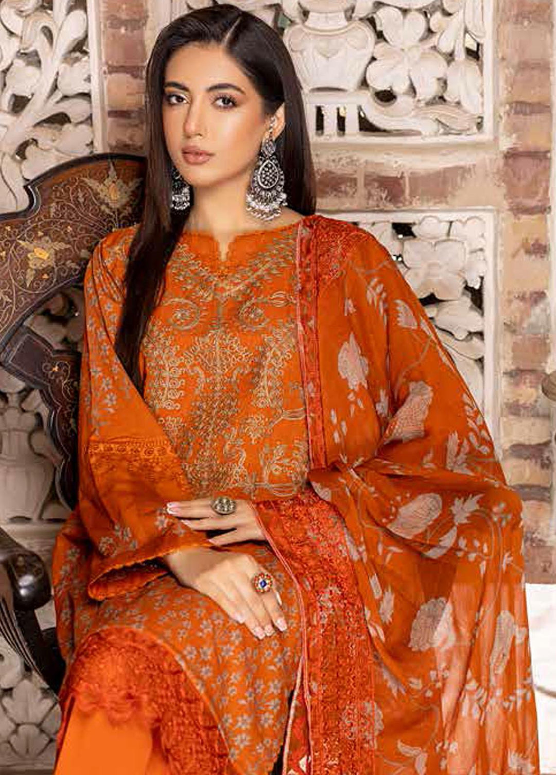 Swiss Miss By Charizma Embroidered Swiss Voile Suits Unstitched 3 Piece CRZ23SM CSM-06 - Summer Collection
