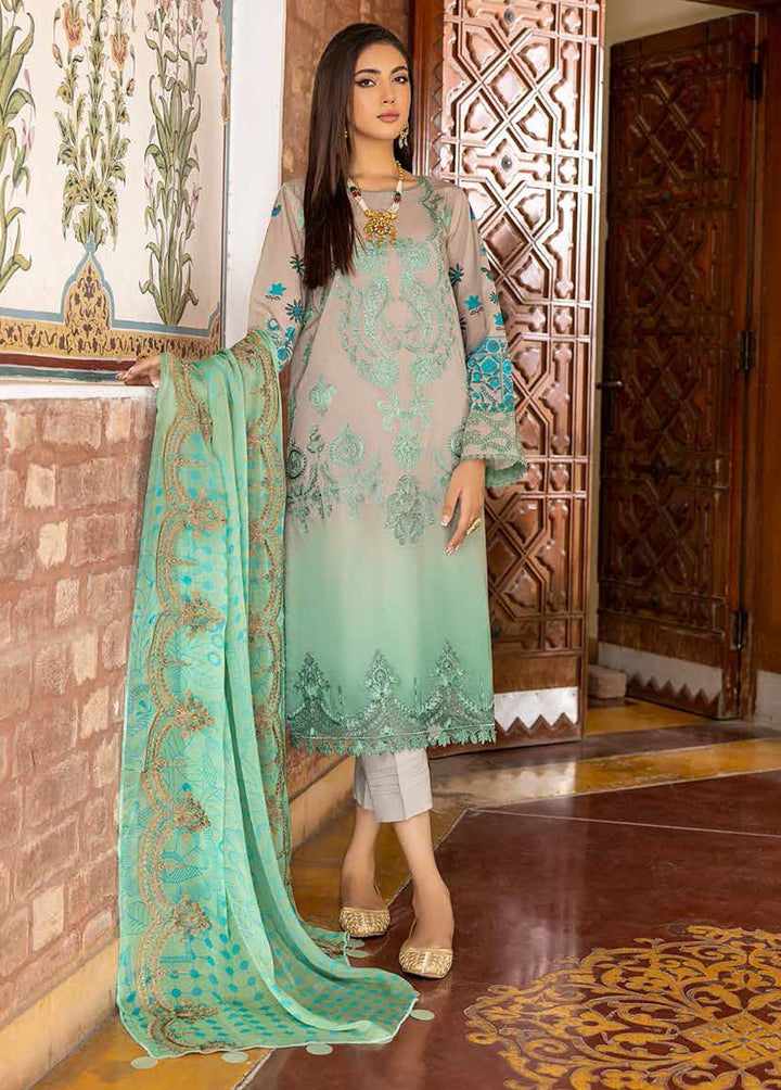 Swiss Miss By Charizma Embroidered Swiss Voile Suits Unstitched 3 Piece CRZ23SM CSM-07 - Summer Collection