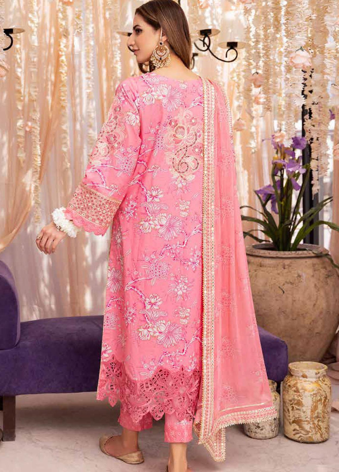 Charizma Embroidered Lawn Suits Unstitched 3 Piece CRZ23FE ED-01 - Festive Eid Collection