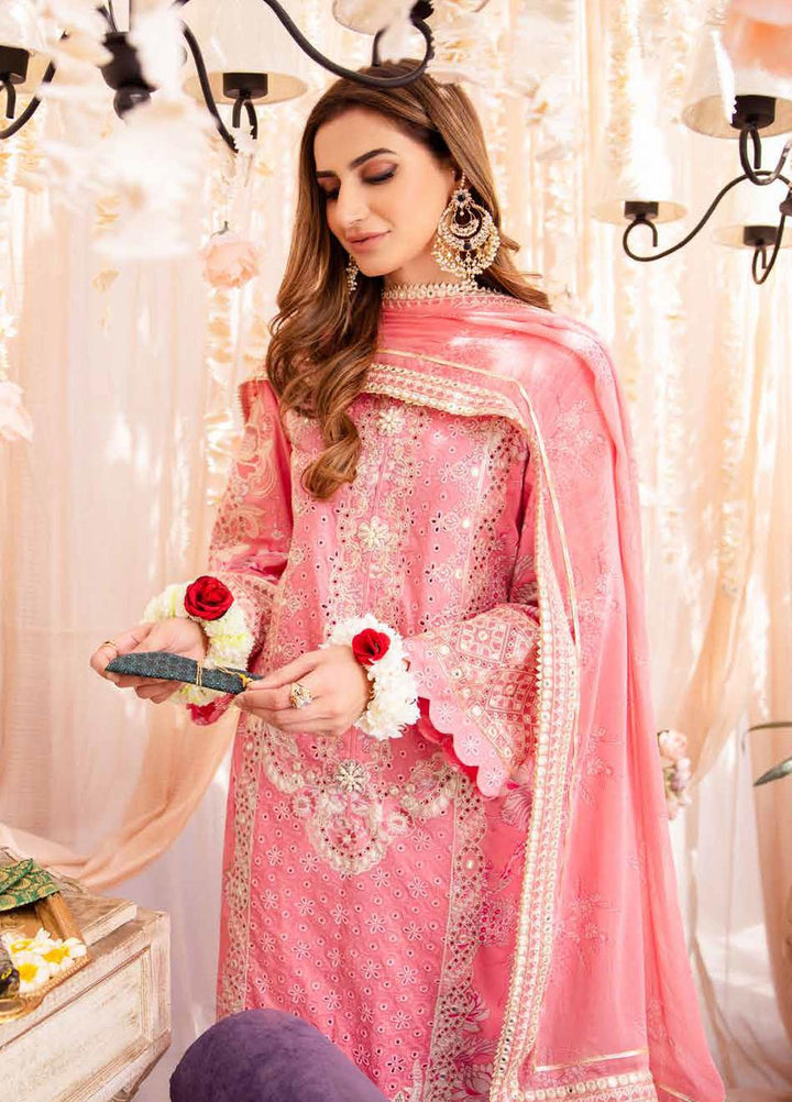 Charizma Embroidered Lawn Suits Unstitched 3 Piece CRZ23FE ED-01 - Festive Eid Collection