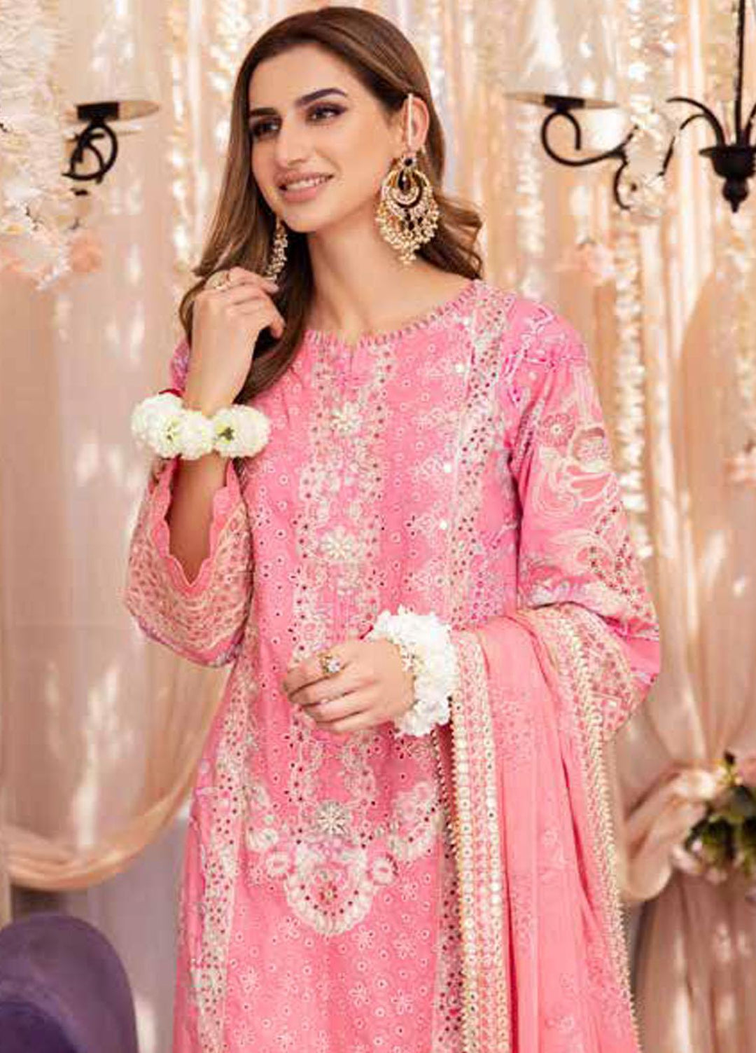 Charizma Embroidered Lawn Suits Unstitched 3 Piece CRZ23FE ED-01 - Festive Eid Collection