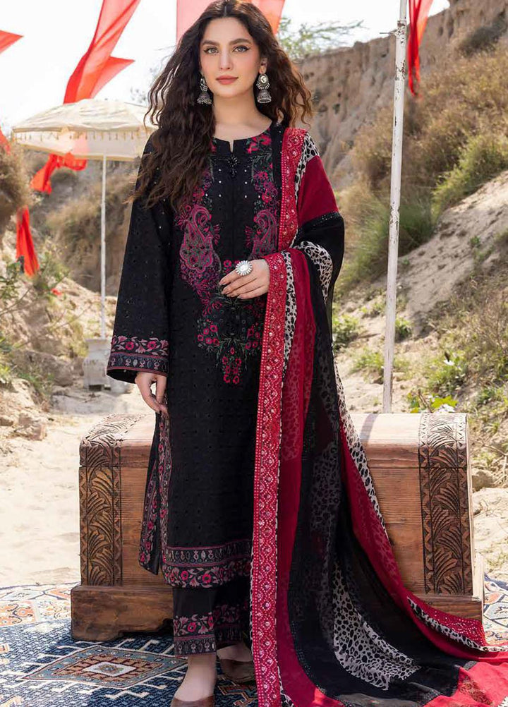 Charizma Embroidered Lawn Suits Unstitched 3 Piece CRZ23FE ED-03 - Festive Eid Collection