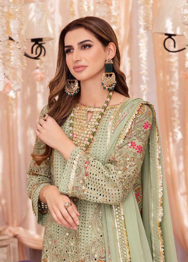 Charizma Embroidered Lawn Suits Unstitched 3 Piece CRZ23FE ED-06 - Festive Eid Collection