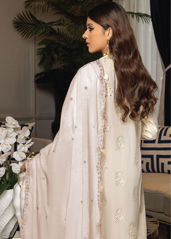 Charlotte By Humdum Embroidered Lawn Suits Unstitched 3 Piece HD23C 04 - Summer Collection