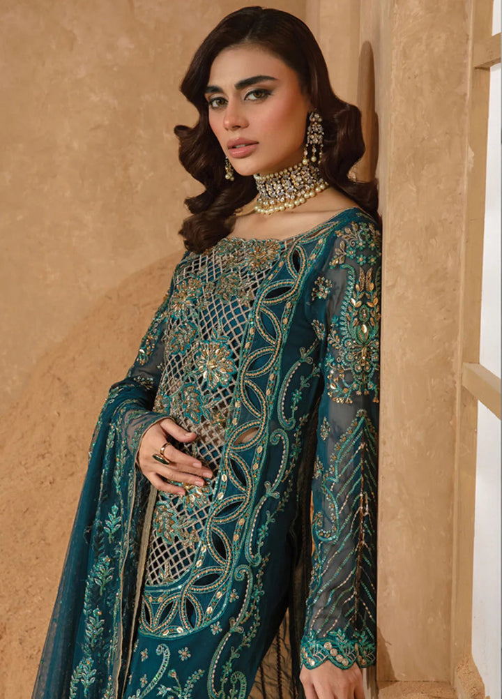 Chatoyer By Rang Rasiya Embroidered Suit Unstitched 4 Piece RR24CW D-01 Zimil - Formal Collection