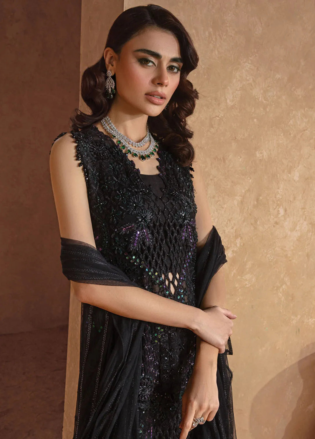 Chatoyer By Rang Rasiya Embroidered Suit Unstitched 4 Piece RR24CW D-03 Mira - Formal Collection