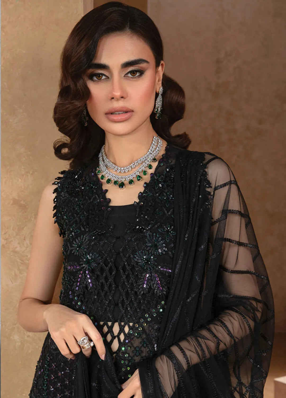 Chatoyer By Rang Rasiya Embroidered Suit Unstitched 4 Piece RR24CW D-03 Mira - Formal Collection