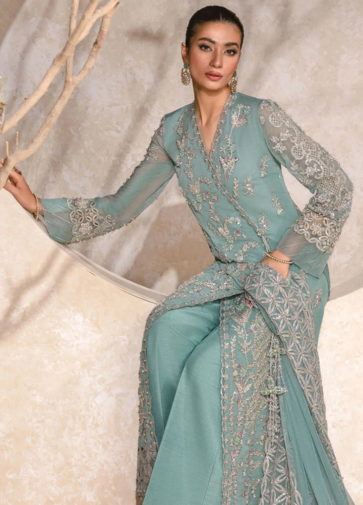 Chatoyer By Rang Rasiya Embroidered Suit Unstitched 4 Piece RR24CW D-04 Firuzeh - Formal Collection