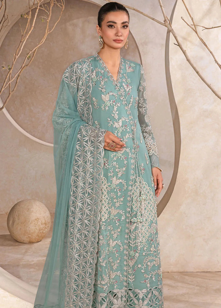 Chatoyer By Rang Rasiya Embroidered Suit Unstitched 4 Piece RR24CW D-04 Firuzeh - Formal Collection