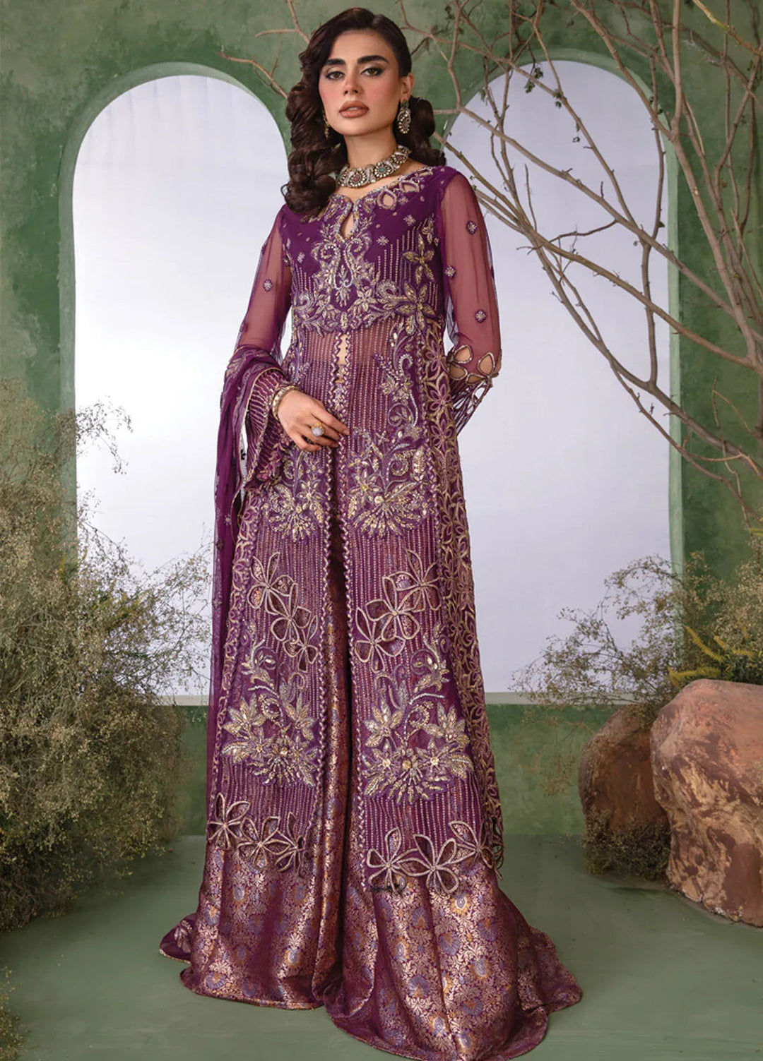 Chatoyer By Rang Rasiya Embroidered Suit Unstitched 4 Piece RR24CW D-05 Nareman - Formal Collection