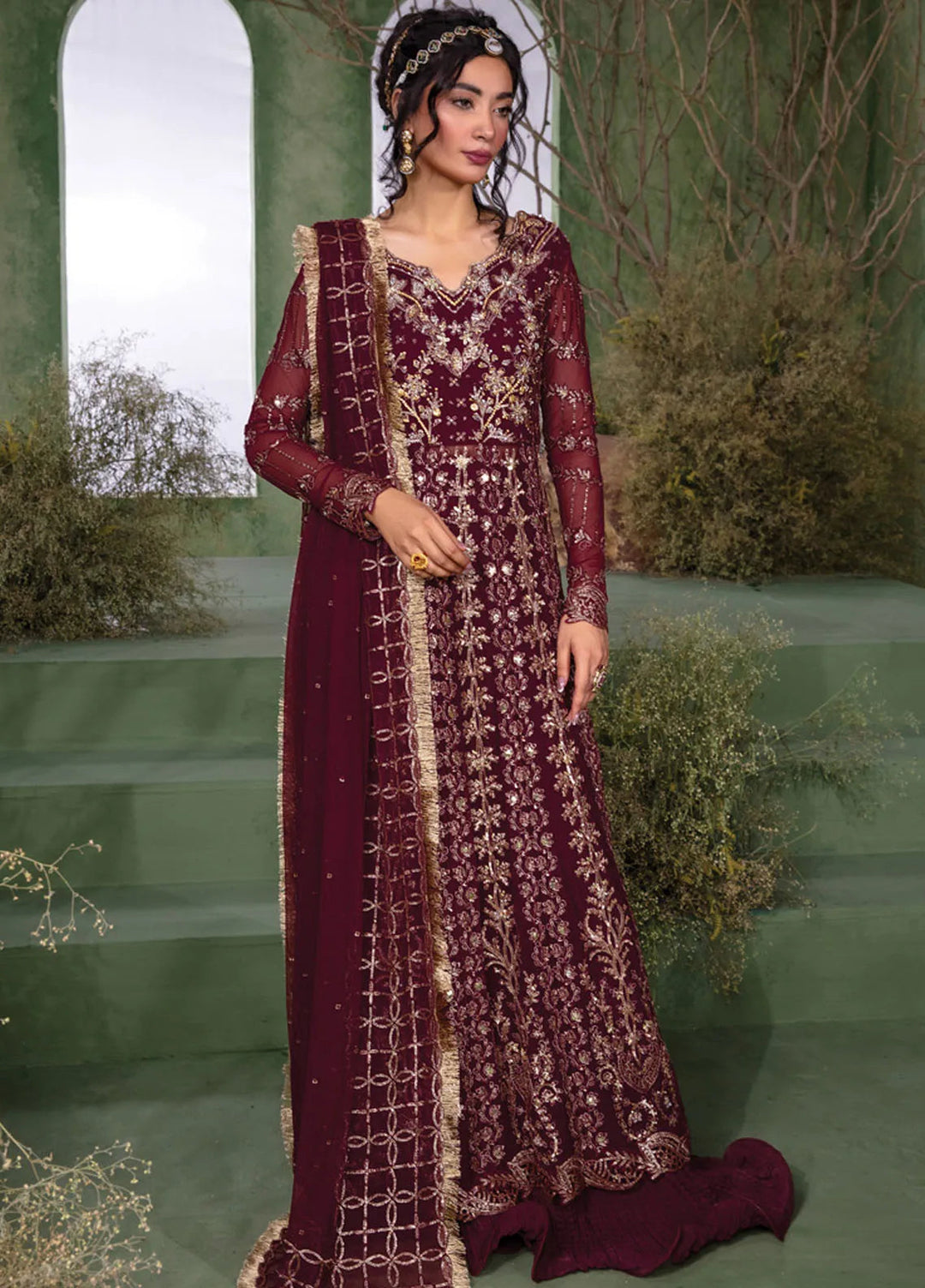 Chatoyer By Rang Rasiya Embroidered Suit Unstitched 4 Piece RR24CW D-06 Leyla - Formal Collection