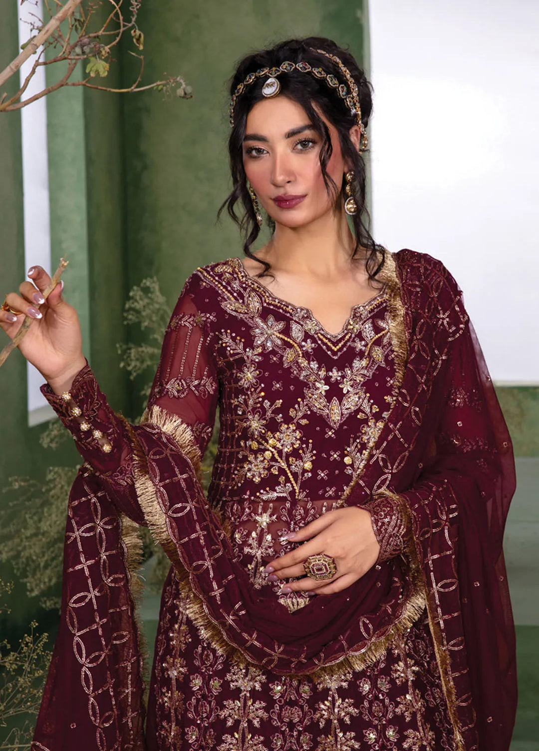 Chatoyer By Rang Rasiya Embroidered Suit Unstitched 4 Piece RR24CW D-06 Leyla - Formal Collection