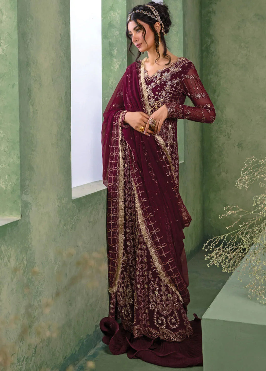 Chatoyer By Rang Rasiya Embroidered Suit Unstitched 4 Piece RR24CW D-06 Leyla - Formal Collection
