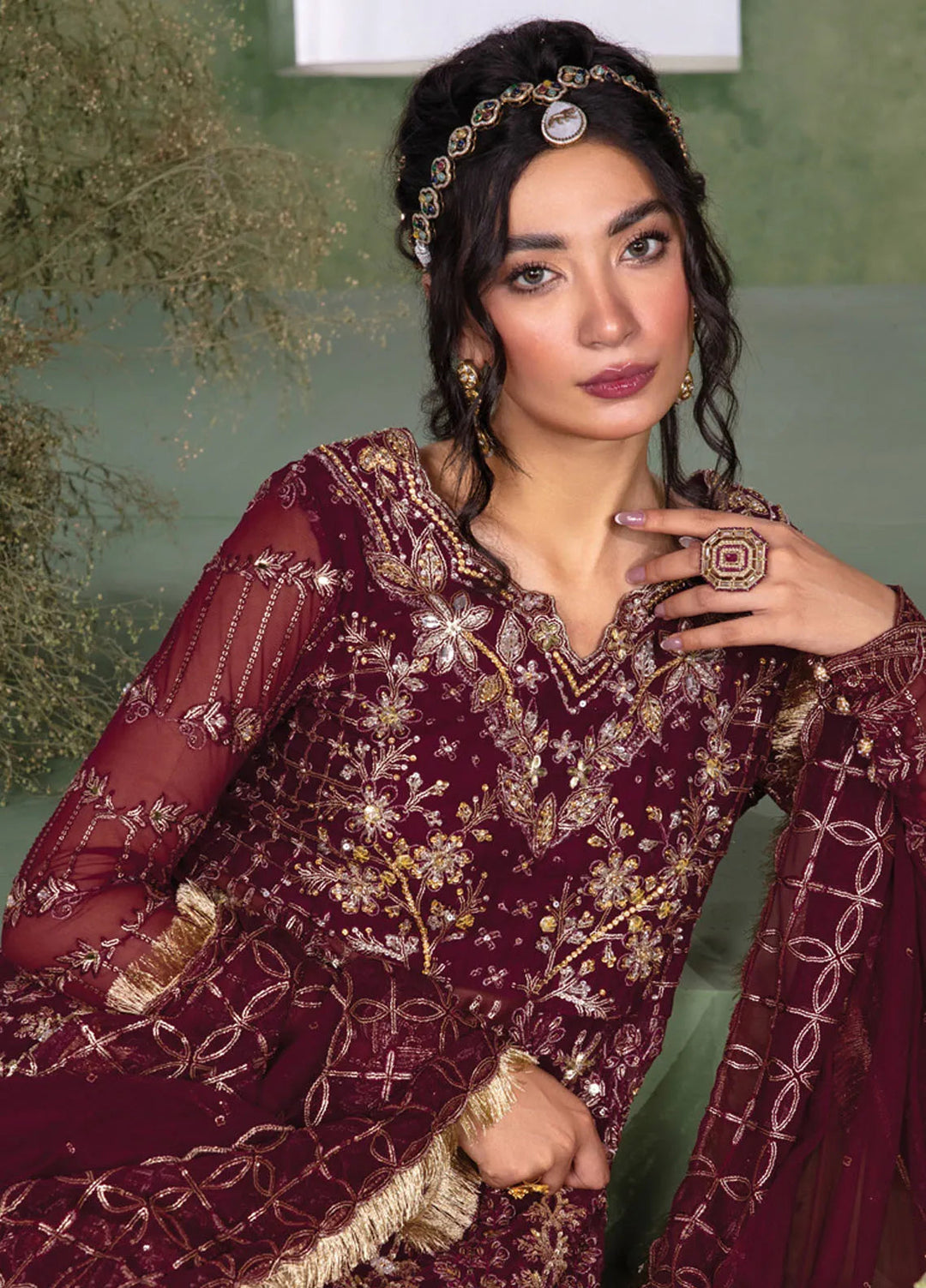 Chatoyer By Rang Rasiya Embroidered Suit Unstitched 4 Piece RR24CW D-06 Leyla - Formal Collection