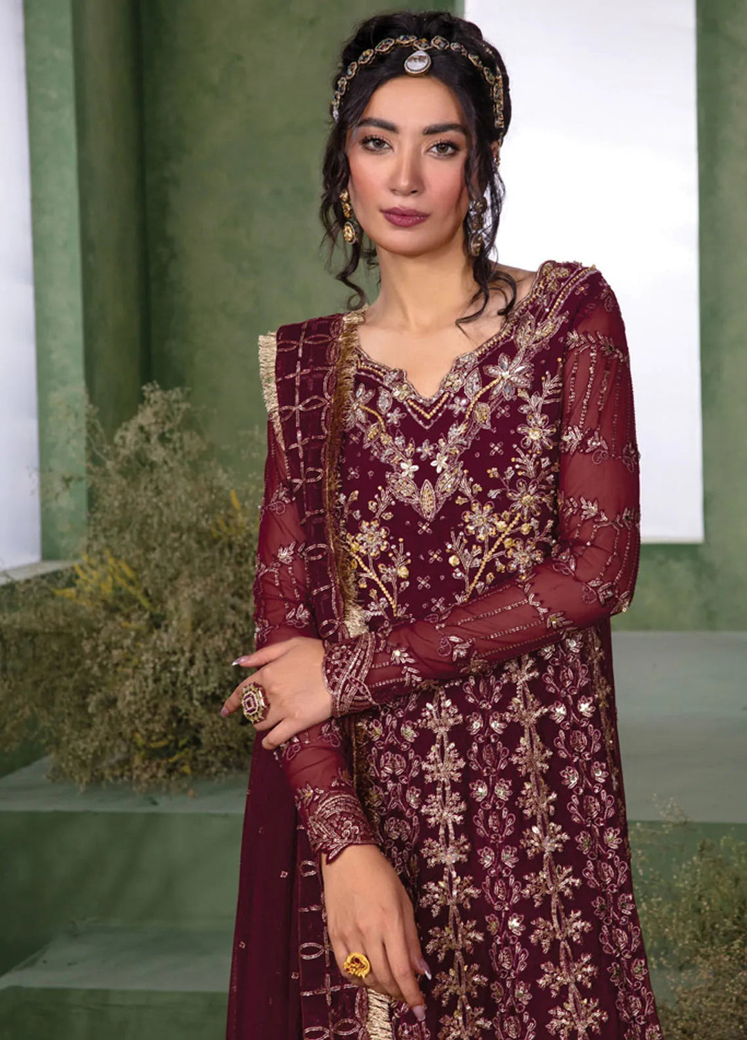 Chatoyer By Rang Rasiya Embroidered Suit Unstitched 4 Piece RR24CW D-06 Leyla - Formal Collection