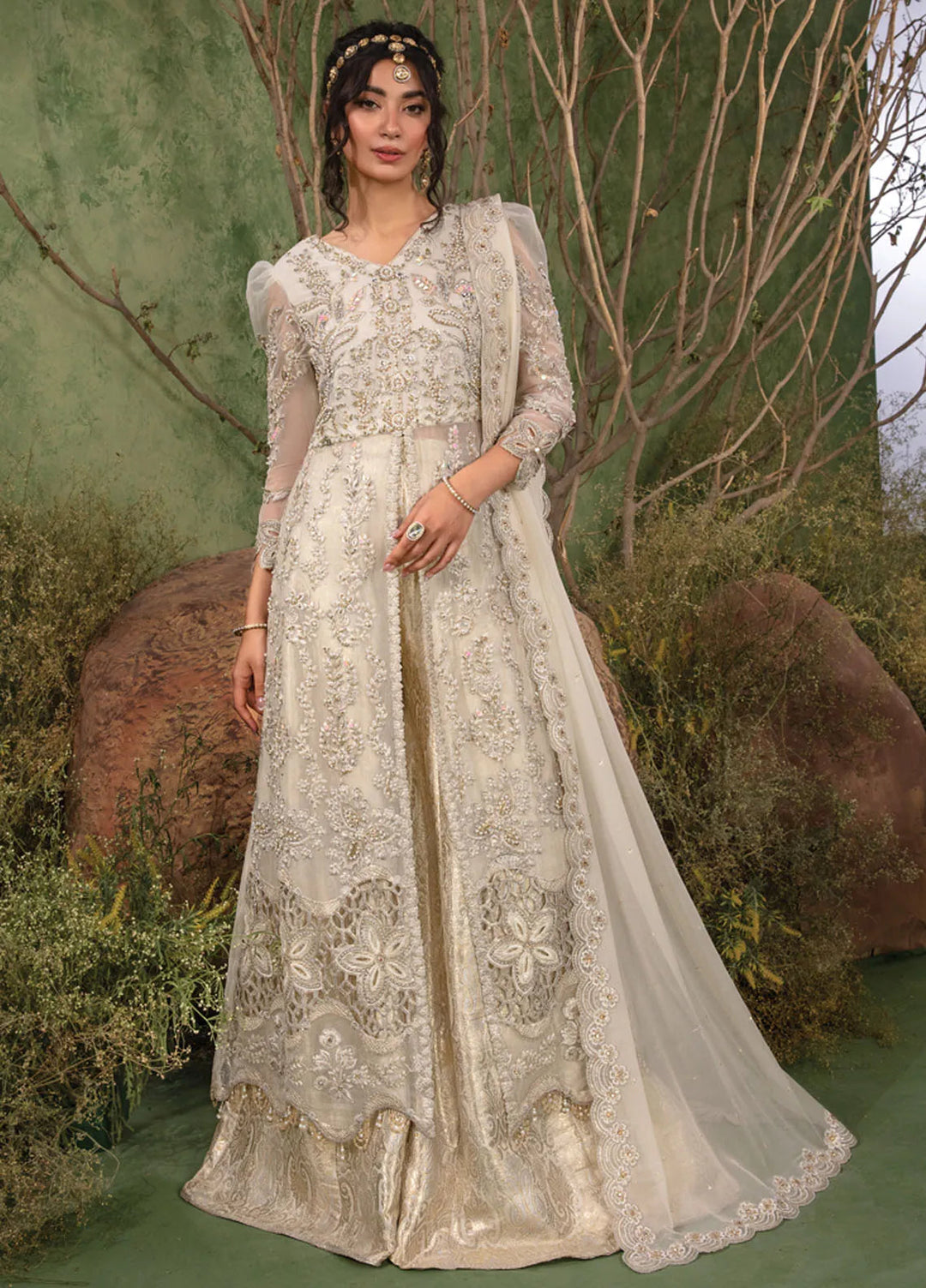 Chatoyer By Rang Rasiya Embroidered Suit Unstitched 4 Piece RR24CW D-07 Noor - Formal Collection