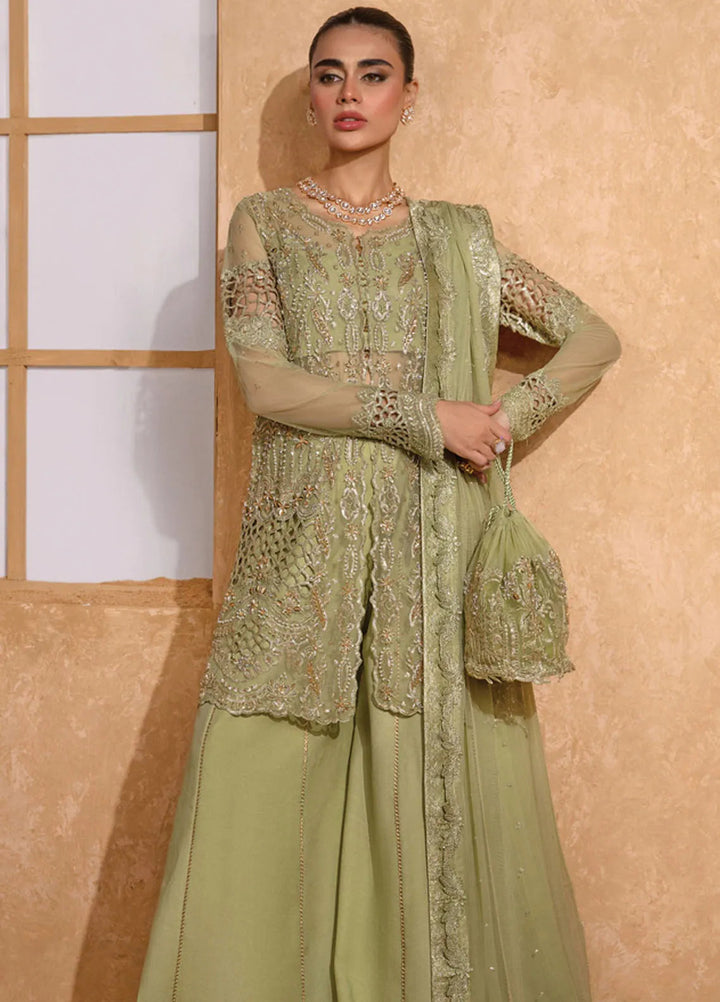 Chatoyer By Rang Rasiya Embroidered Suit Unstitched 4 Piece RR24CW D-10 Mehr - Formal Collection