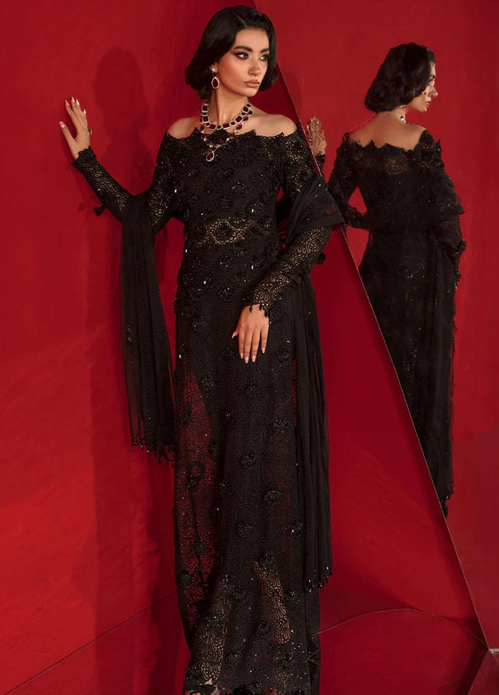 Chatoyer By Rang Rasiya Embroidered Net Suits Unstitched 4 Piece RR23CH D-10 Velentina - Wedding Collection