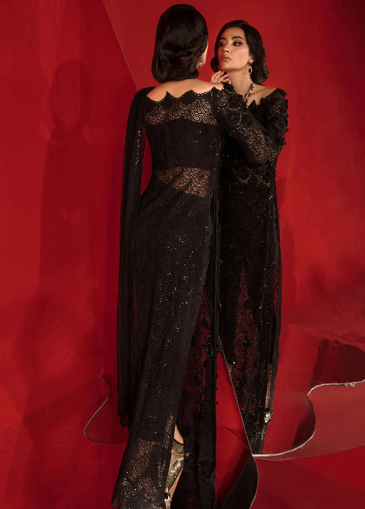 Chatoyer By Rang Rasiya Embroidered Net Suits Unstitched 4 Piece RR23CH D-10 Velentina - Wedding Collection