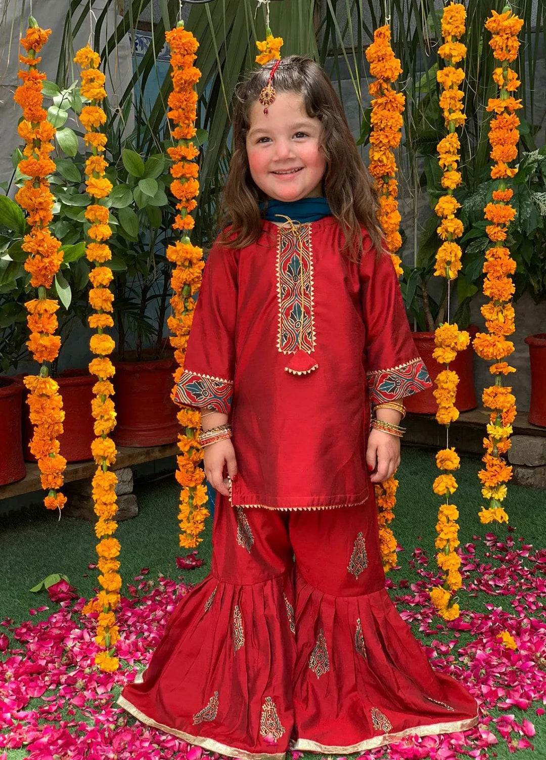 Cheeco Chic Pret Printed Cotton Silk 3 Piece Suit RBPEID23