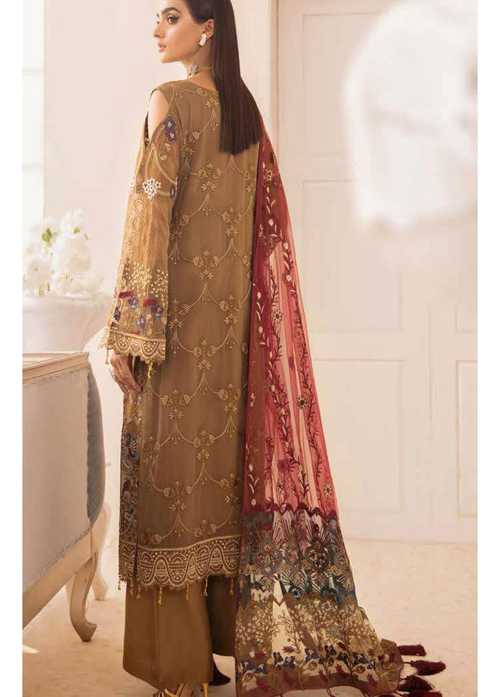 Chevron by Ramsha Embroidered Chiffon Suits Unstitched 3 Piece RSH21CH-4 A-406 - Formals Collection
