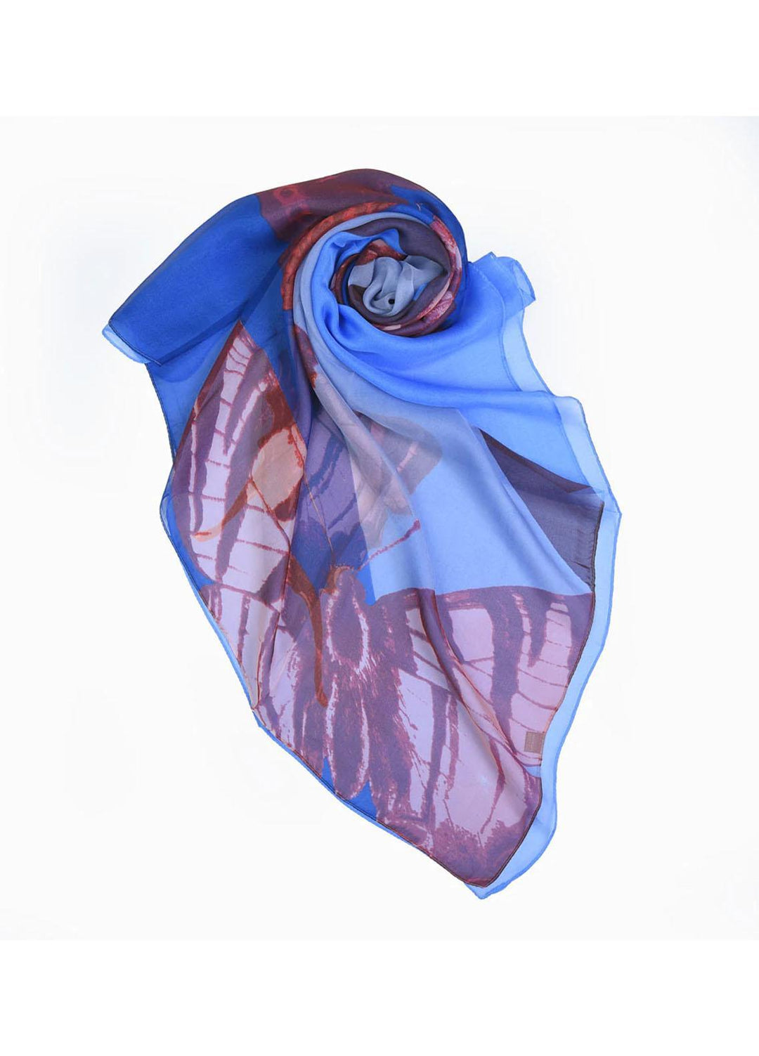 Abaya pk  Chiffon  Hijab ABA22CH BLUE COUNTRYSIDE - Chiffon Hijabs