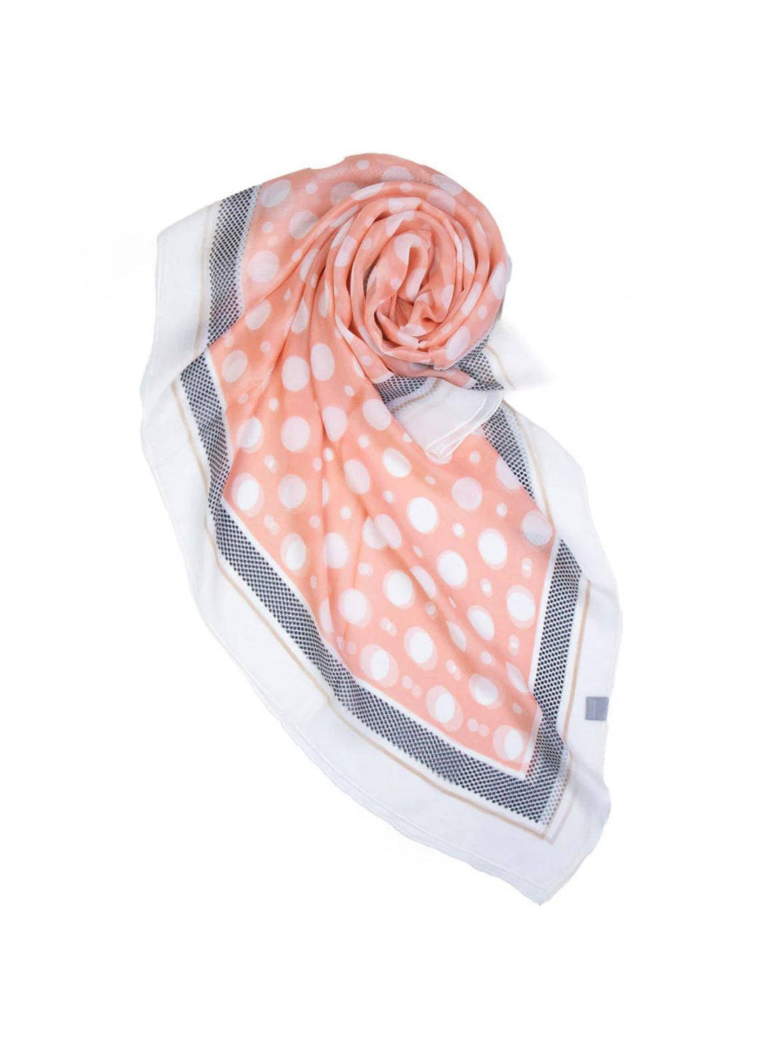 Abaya pk  Chiffon  Hijab ABA22CH ORANGE MONOCHROME - Chiffon Hijabs