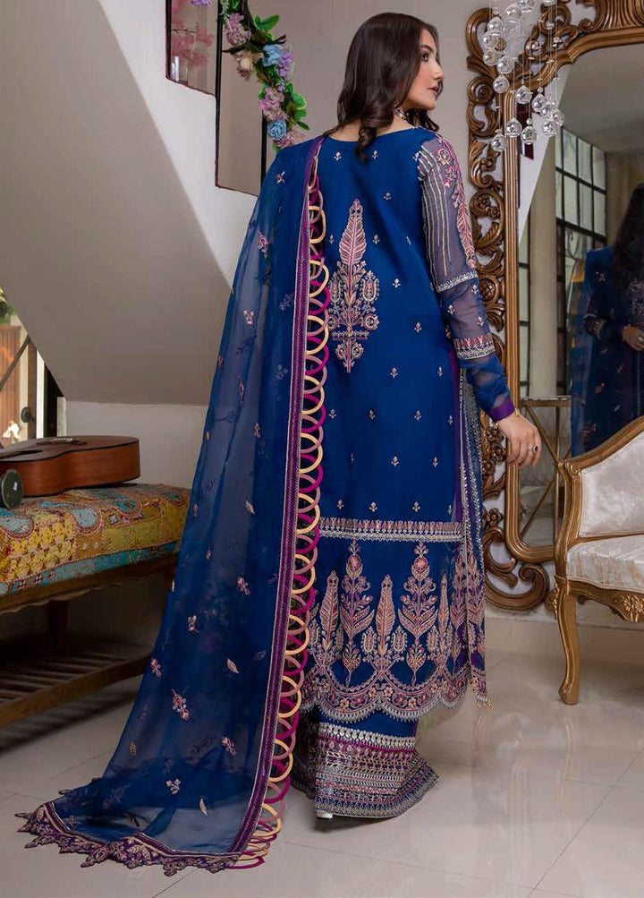 Chimmer by Charizma Embroidered Chiffon Suits Unstitched 3 Piece CRZ22C Chm:03 - Luxury Collection