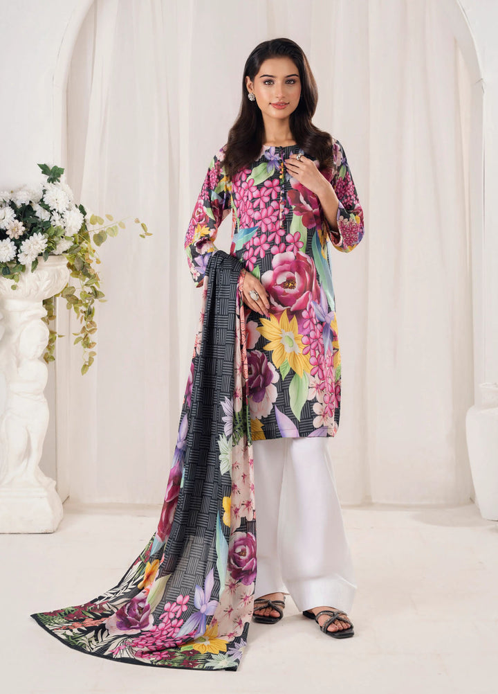 Chirpy Cherry by Feathers Pret Printed Lawn 3 Piece Suit Dazlor